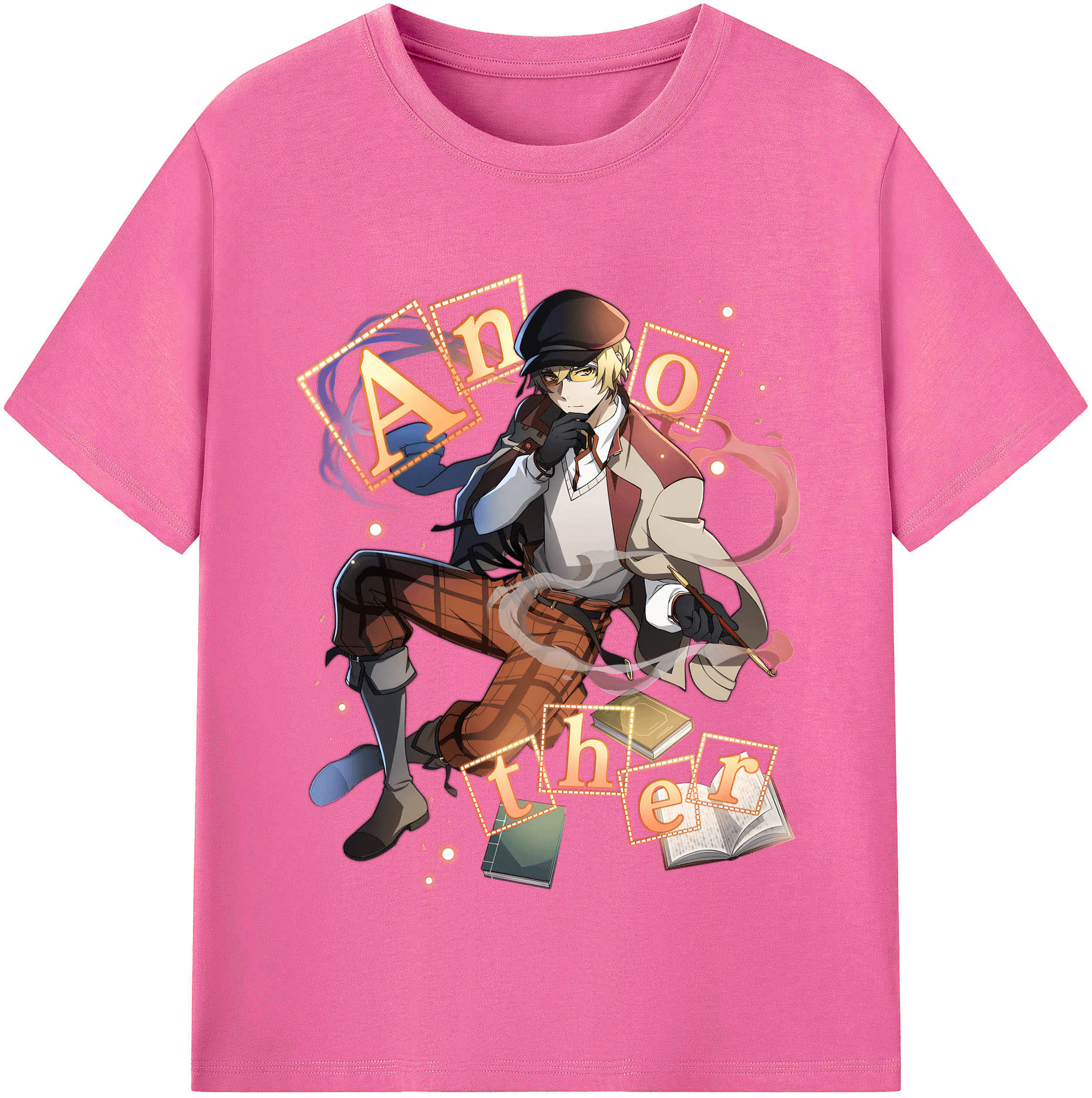 （画像用） 文豪ストレイドッグス Bungo Stray Dogs レディースカジュアルプリントTシャツ（綿100％）